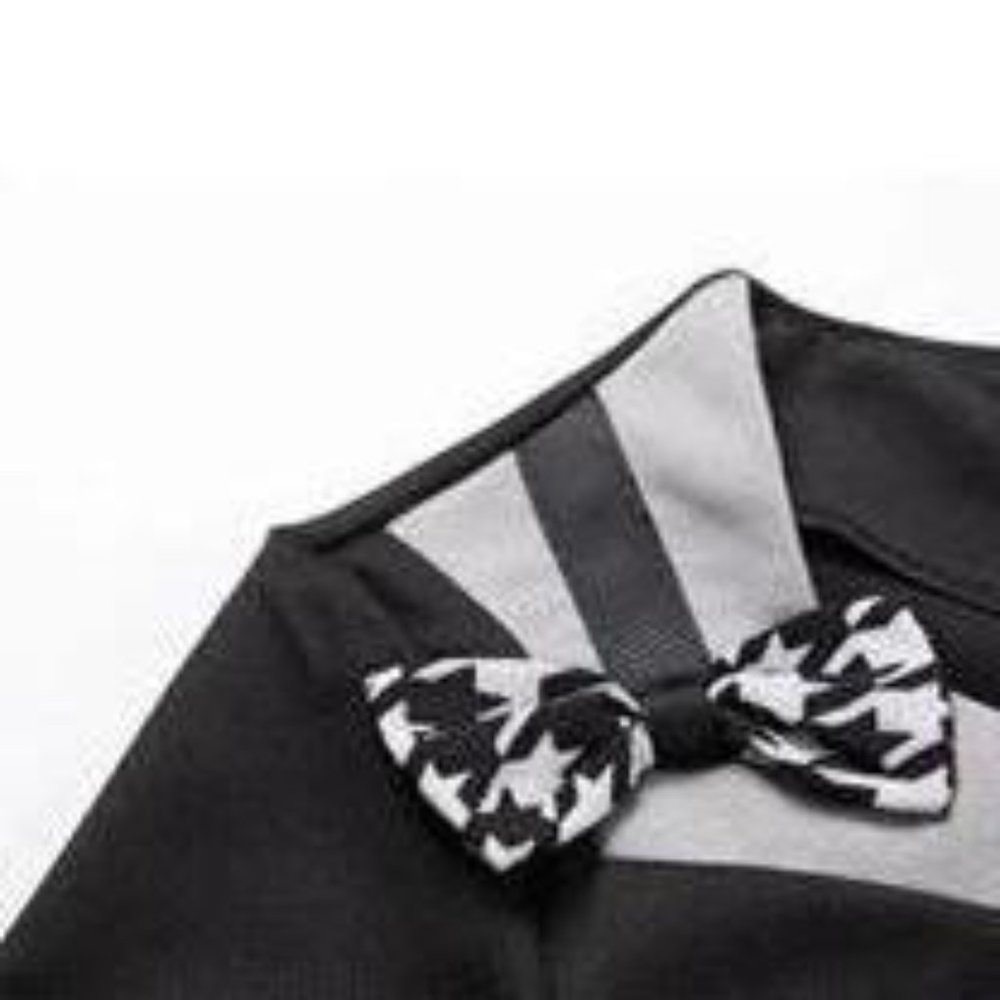 Black Curvalicious Button Wiggle Dress - Picture 5 of 7